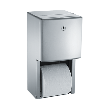 ASI 20030 - Roval™ - Toilet Tissue Dispenser - Twin Hide-A-Roll - Surface Mounted