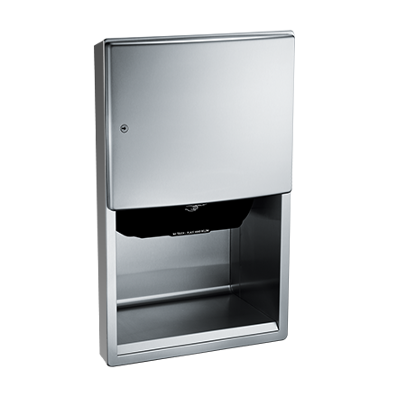 ASI 204523A-6 - Roval™ - Auto Paper Towel Dispenser - Roll - Battery - Semi-Recessed