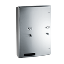 ASI 204684-9-25 - Roval™ - Sanitary Napkin and Tampon Dispenser - 25¢ Operation - Surface Mounted