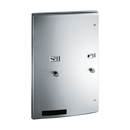 ASI 204684-25 - Roval™ - Sanitary Napkin and Tampon Dispenser - 25¢ Operation - Recessed