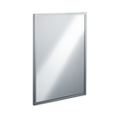 ASI 20650-B2436 - Roval™ - Mirror - Stainless Steel, Inter-Lok Frame - Tempered Glass (-B) - 24"W X 36"H - Surface Mounted