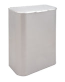 Bradley 4781-110000 - Satin Finish Surface Mounted Napkin Disposal