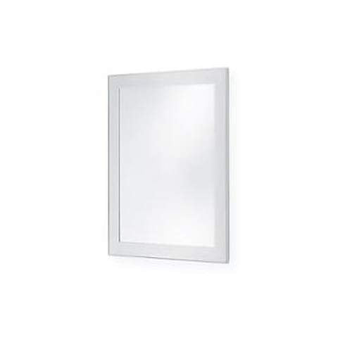 Bradley SA01-120002 - Framed Wall Mirror, Stainless Steel, Chase-Mounted, 12x16