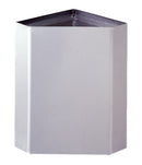 Bobrick B-268 - Surface-Mounted Corner Waste Receptacle