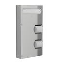 Bradley 5922-110000 - 1-Stall Seat Cover/Paper Dispenser, Surface Mount