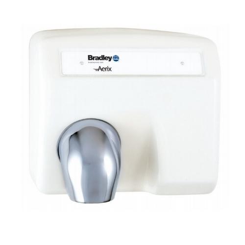 Bradley 2903-280000 - Aerix Sensor-Operated Warm Air Hand Dryer - White