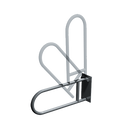 ASI 3413 - Exposed Flange (1-1/4" O.D) Smooth -  Swing Up Grab Bar