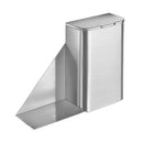 Bradley 4791-110000 - Surface Mounted Napkin Disposal with Shelf