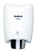 Bradley 2922-287300 - Bradex® Adjustable Motor, Sensor-Operated Warm Air Hand Dryer - White