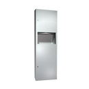 ASI-6462-2 - Simplicity™ - Paper Towel Dispenser & Waste Receptacle - Multi, C-fold - 9 gal. - Semi-R