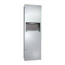 ASI-6462 - Simplicity™ - Paper Towel Dispenser & Waste Receptacle - Multi, C-fold - 9 gal. - Recessed