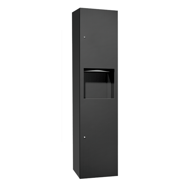 ASI 6467-9-41PC - Simplicity™ in Matte Black Paper Towel Dispenser