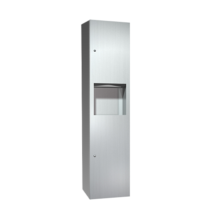 ASI-6467-9 - Simplicity™ - Paper Towel Dispenser & Waste Receptacle - Multi, C-fold - 4.2 gal. - Surface Mounted