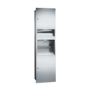 ASI-64672-1 - Simplicity™ - Auto - 3-in-1 High Speed Hand Dryer, Paper Towel Dispenser & Waste Receptacle - Stainless Steel, Multi, C-fold