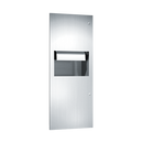 ASI-64696AC - Simplicity™ - Auto Paper Towel Dispenser & Waste Receptacle - Roll - (110-240V) - 9.9 gal. - Recessed