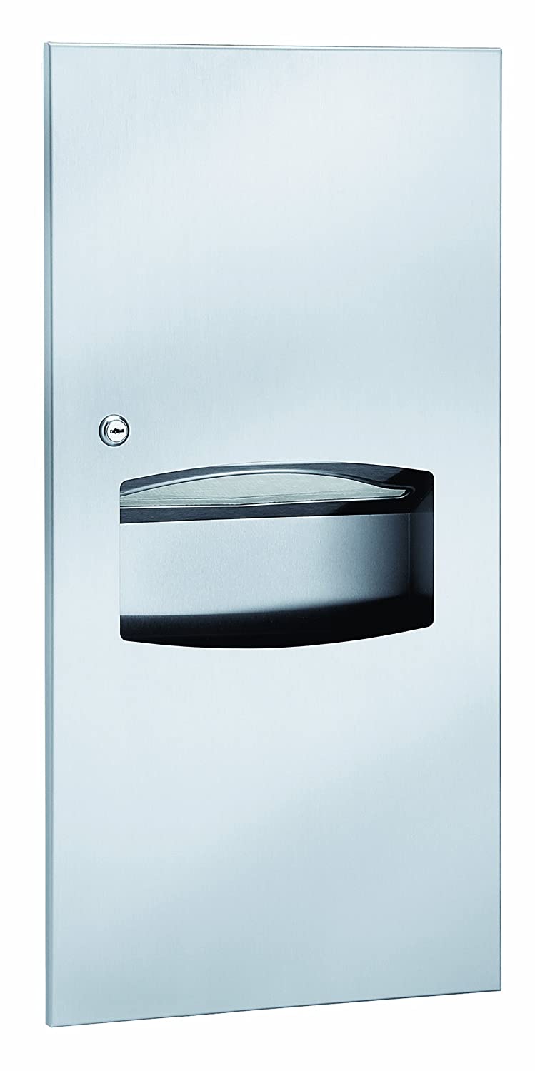 Bradley 2297-000000 - Contemporary Series Recessed Paper Towel Dispenser/Waste Receptacle