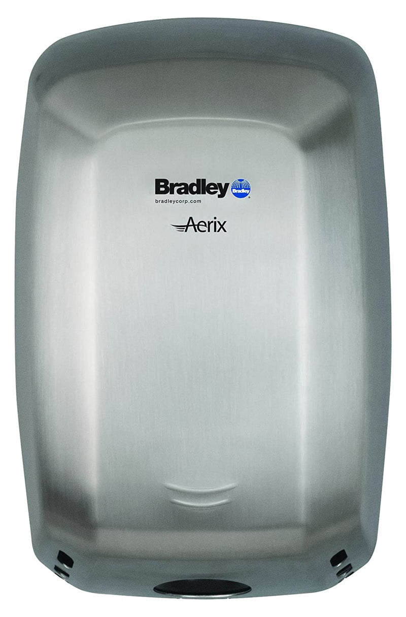 Bradley 2901-287400 - Aerix Surface Mounted Automatic Hand Dryer - Satin Stainless Steel