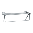 ASI-7310-24S - Towel Shelf w/ Drying Rod - Satin Stainless Steel - 24"L - Surface Mounted