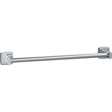 ASI-7360-18S - Towel Bar  - Square - Satin Stainless Steel - 18"L - Surface Mounted