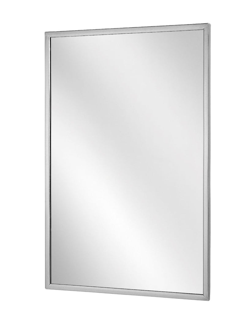 Bradley 780-018362 - Angle Frame Mirror, 18x36,Tempered