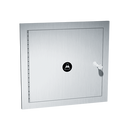 ASI-8156 - Specimen Pass Box  w/ Extension Sleeve & Flange - Recessed