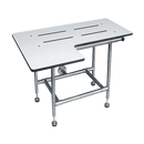 ASI-8202 - Folding Shower Seat  - L-Shape, 4 Leg - Solid Phenolic