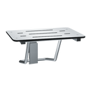 ASI-8203-33 - Folding Shower Seat  - Rectangular, ADA - Solid Phenolic, White - 33"W