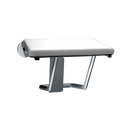 ASI-8204 - Folding Shower Seat  - Rectangular, ADA - Padded w/ Phenolic Core - Compact 18"W