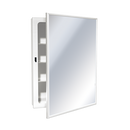 ASI-8340 - Medicine Cabinet - Enameled Steel- 18-1/4"W x 24-1/4"H - Recessed