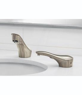 Bobrick B-8875 - Designer Series® Faucet, Brushed Nickel | Choice Builder Solutions