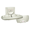 ASI 9012 - Baby Changing Station -  Horizontal - Plastic  - Surface Mounted