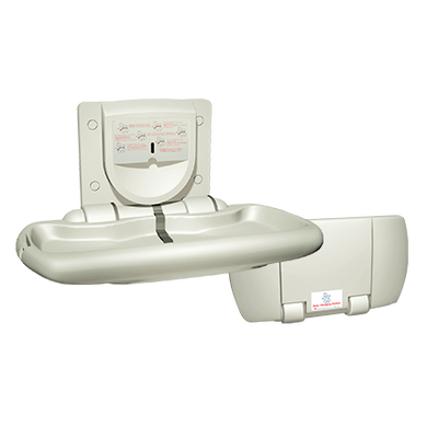 ASI 9012 - Baby Changing Station - Horizontal - Plastic - Surface
