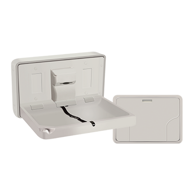 ASI 9014 Baby Changing Station Horizontal Plastic Surface Moun