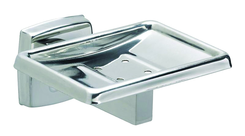 Bradley 9015-630000 - Surface Mount Soap Dish - Bright Polish Stainless Steel