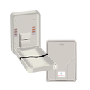 ASI-9015 - Baby Changing Station -  Vertical - Plastic  - Surface Mounted