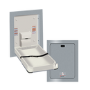 ASI-9017 - Baby Changing Station -  Vertical - Stainless Steel - Recessed