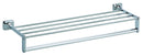 Bradley 9301-180000 - Chrome-Plated Towel Shelf with Towel Bar and Support, 18 in. Wide