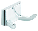 Bradley 932-000000 - Chrome-Plated Die Cast Double Robe Hook