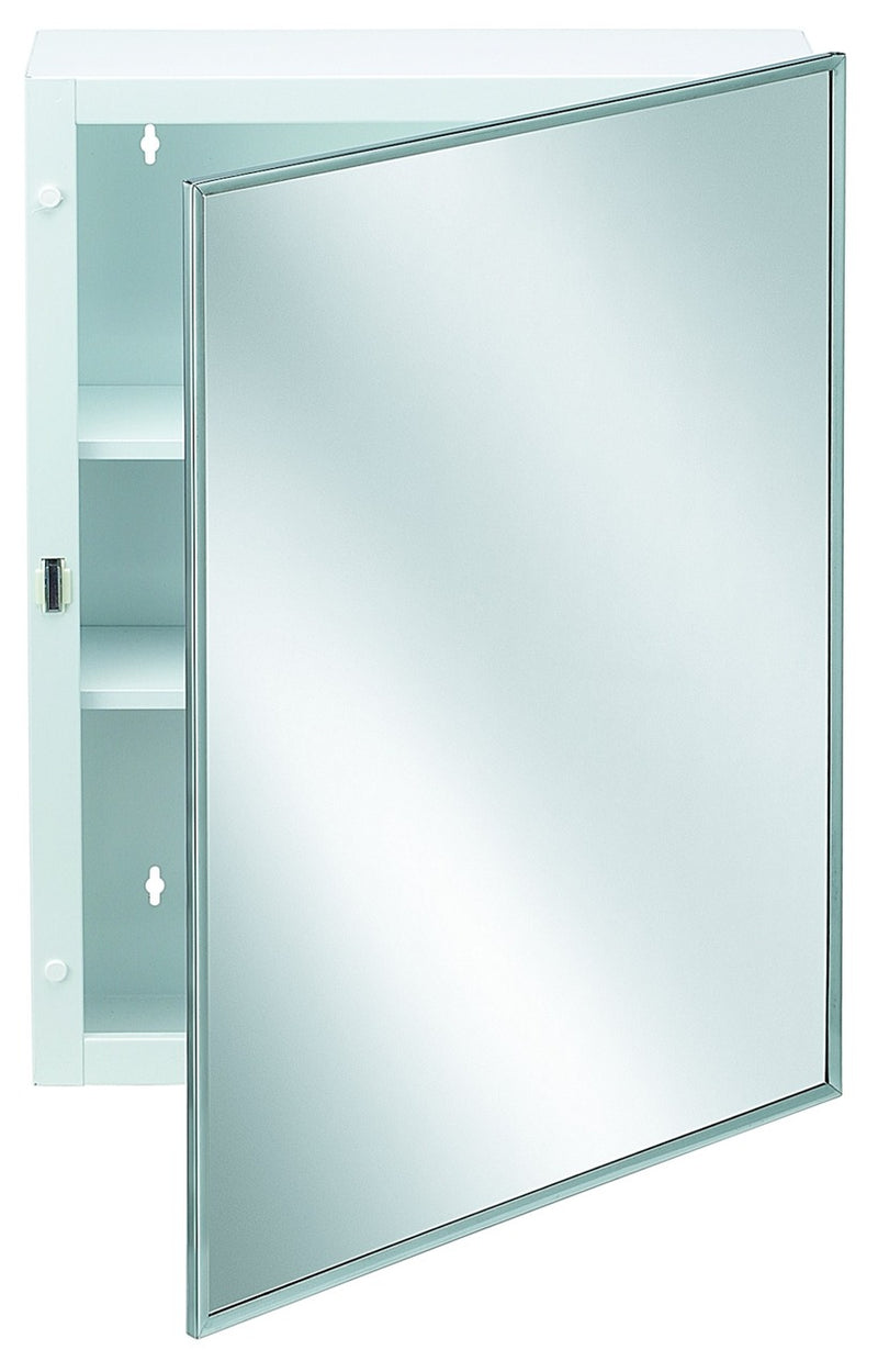 Bradley 9664-000000 - 2-Shelf Surface-Mounted Powder Coat Medicine Cabinet