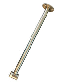 ASI-1224-C18 - Shower Rod Support - 1" Dia. 18" H - Ceiling Mounted