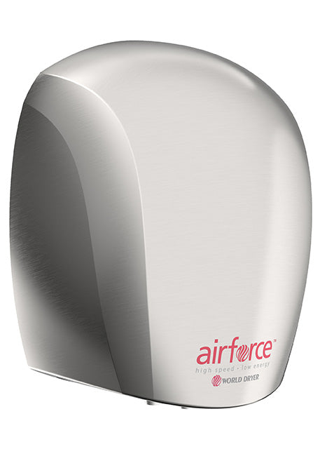 World Dryer - J-973A3 - AirForce - Automatic Stainless Steel, Brushed, Surface Mount