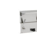 Bobrick B-239x34 - Shelf with Mop and Broom Holders and Hooks / Shelves / Custodial Accessories