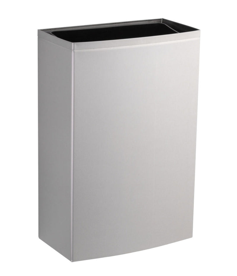 Bobrick B-277 - ConturaSeries® Surface-Mounted Waste Receptacle with LinerMate®
