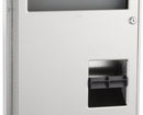 Bobrick B-347 - ClassicSeries® Partition Mounted Seat-Cover Dispenser and Toilet Tissue Dispenser