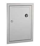 Bobrick B-353 - ClassicSeries® Recessed Sanitary Napkins Disposal | Choice Builder Solutions