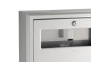 Bobrick B-3579 - ClassicSeries® Seat-Cover Dispenser, Sanitary Napkin Disposal and Toilet Tissue Dispenser