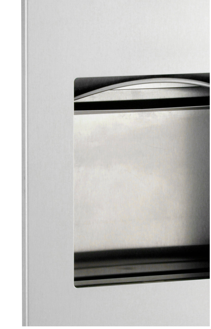 Bobrick B-36903 - TrimLineSeries® Recessed Paper Towel Dispenser/Waste Receptacle