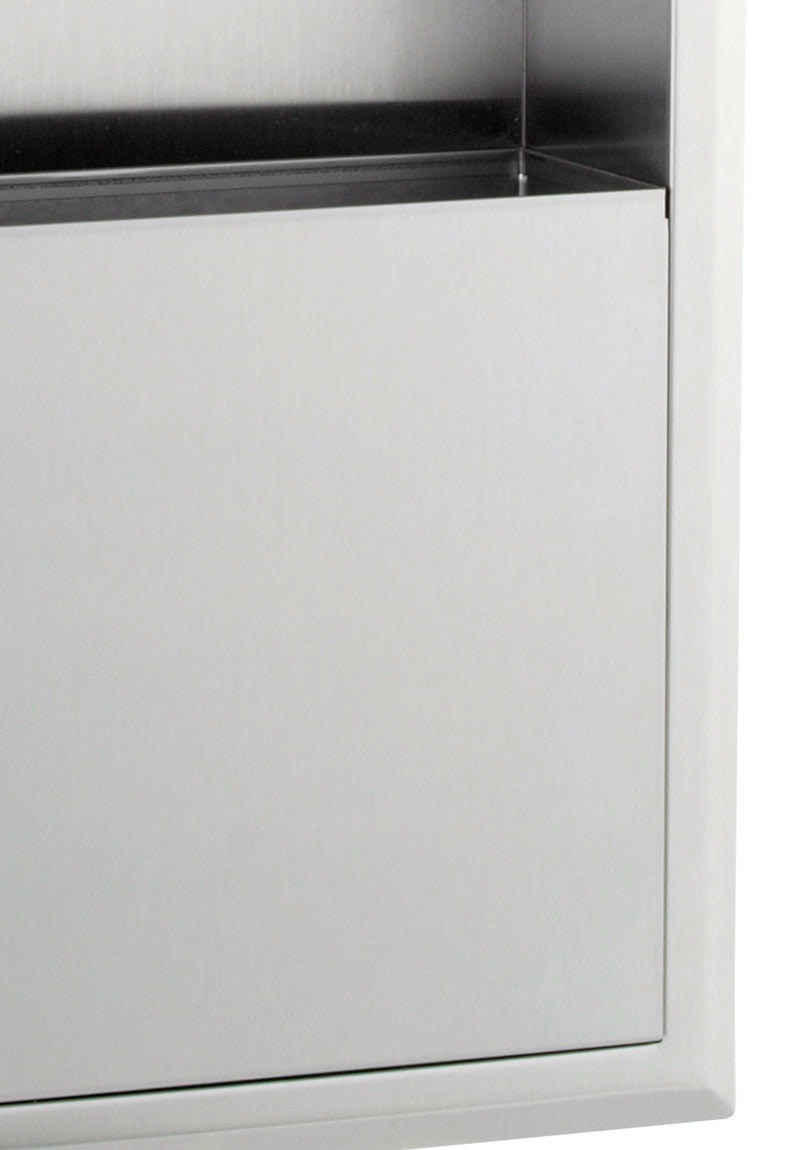 Bobrick B-369 - ClassicSeries® Recessed Paper Towel Dispenser/Waste Receptacle