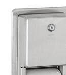 Bobrick B-3888 - ClassicSeries® Recessed Multi-Roll Toilet Tissue Dispenser