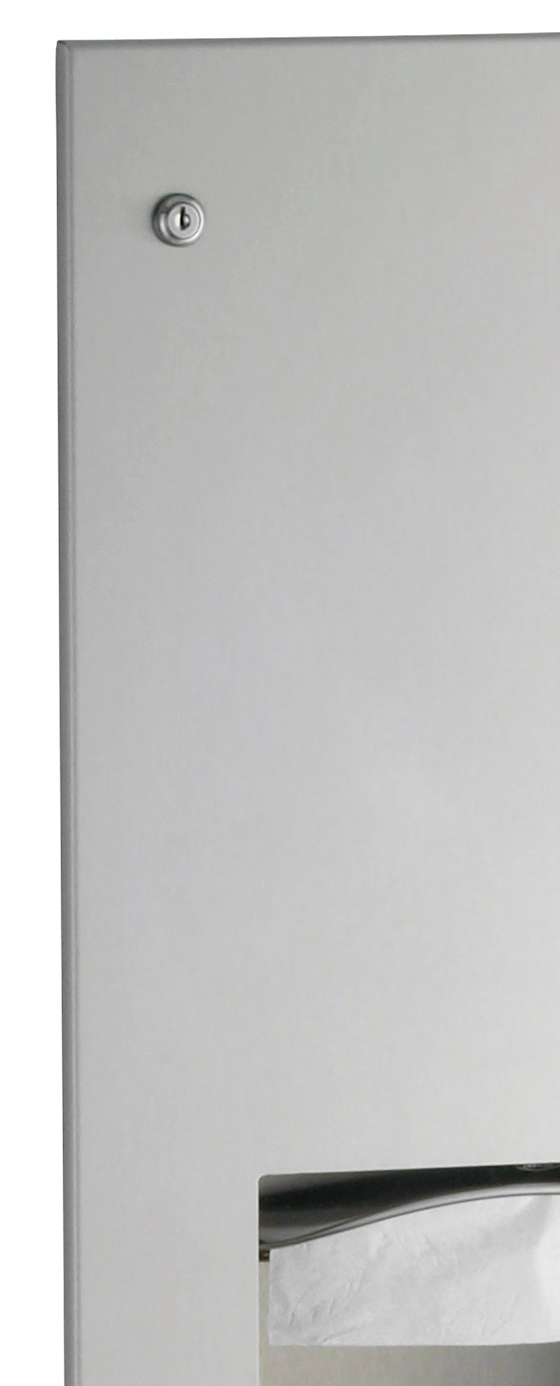 Bobrick B-39003 - TrimLineSeries® Recessed Paper Towel Dispenser/Waste Receptacle